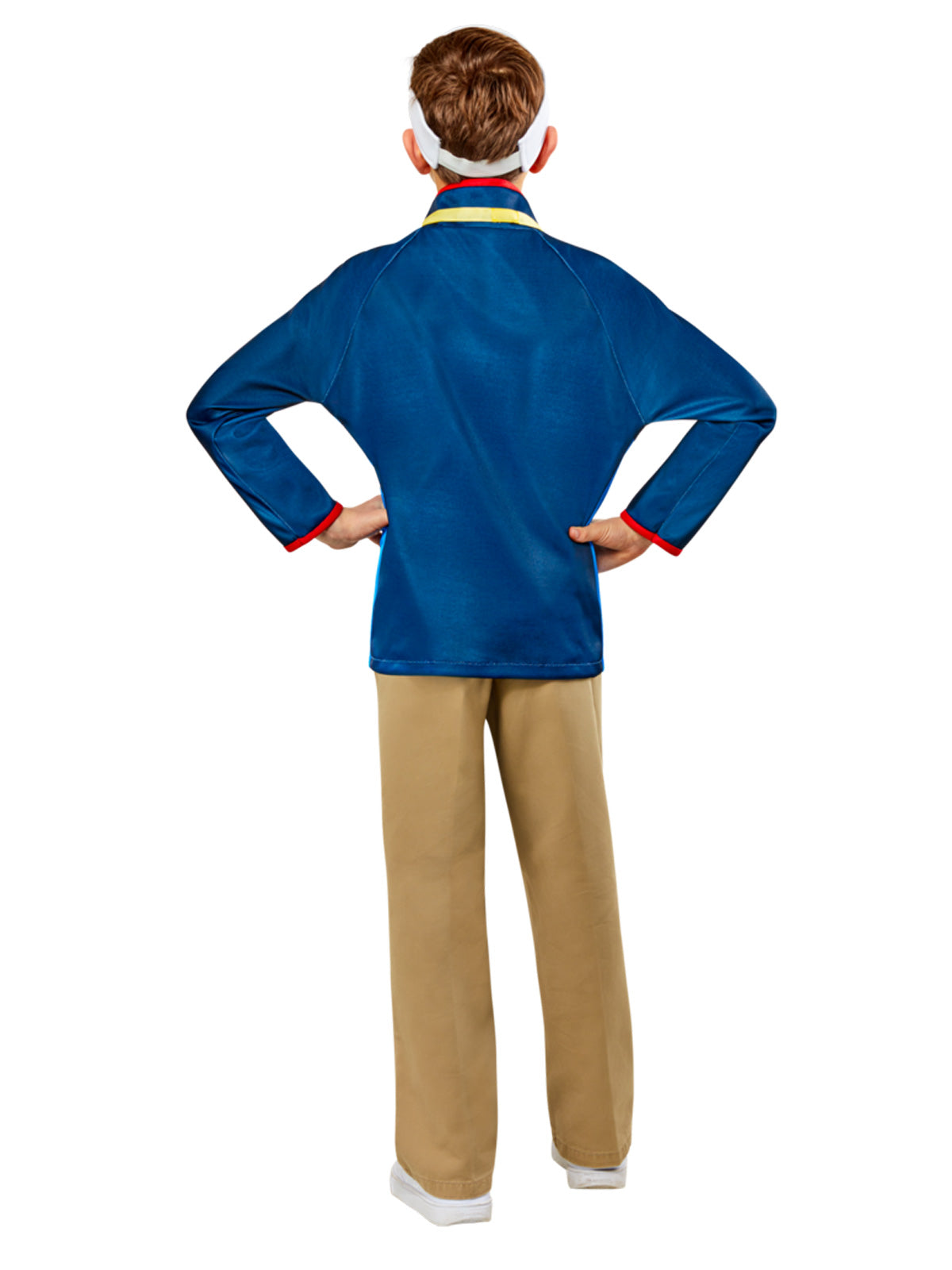Back view of the Ted Lasso Costume, Child