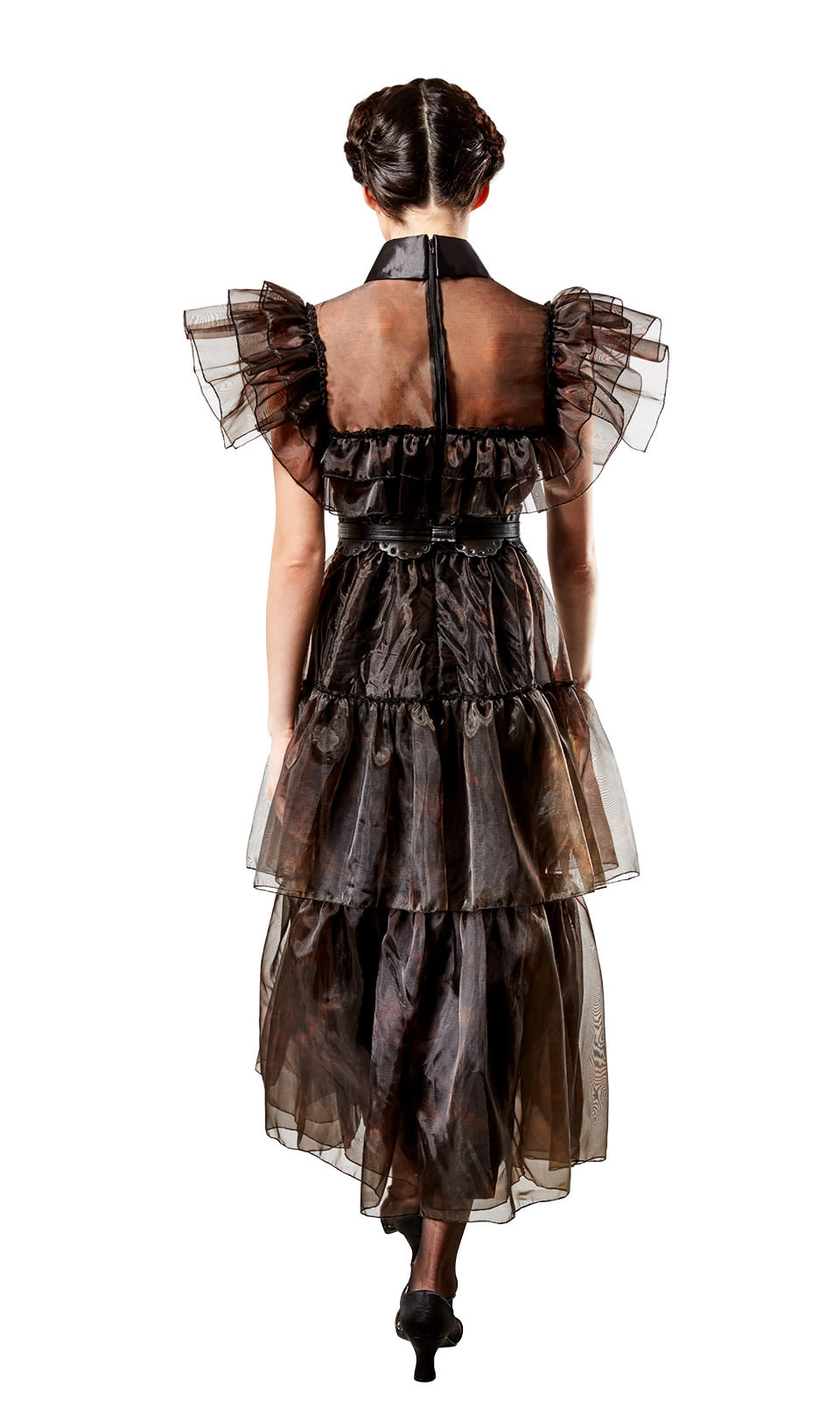Wednesday Rave'N Deluxe Costume (Netflix), Adult
