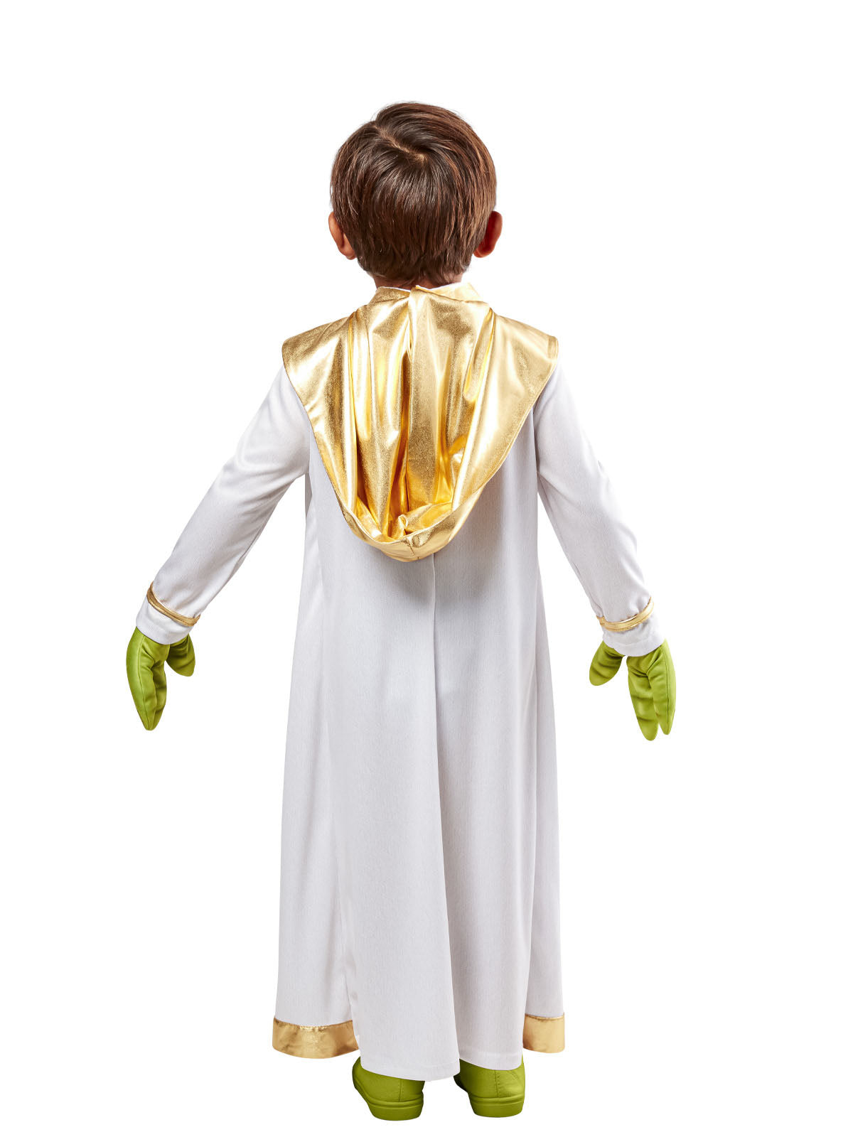 Back view of the Yoda Young Jedi Deluxe Costume, Child