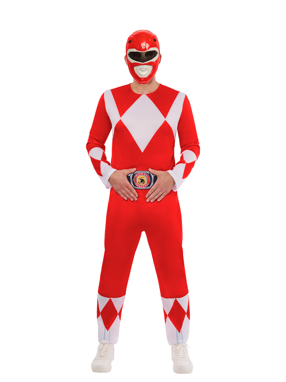 Power Rangers Red Deluxe Costume, Adult