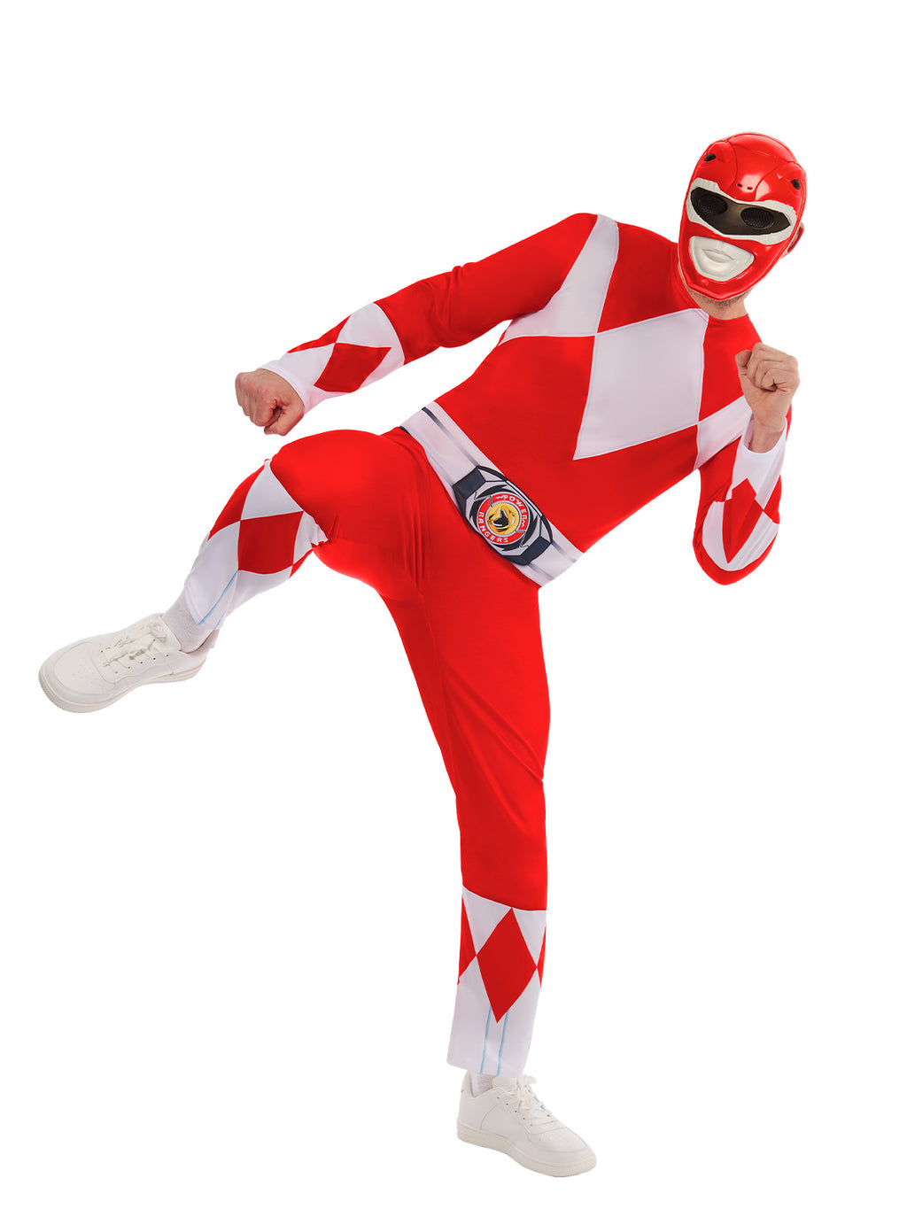 Power Rangers Red Deluxe Costume, Adult