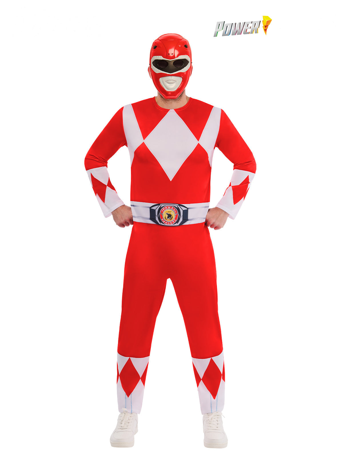 Power Rangers Red Deluxe Costume, Adult