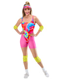 Rollerskate Barbie Costume, Adult
