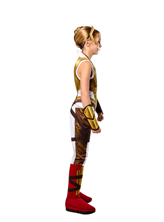 Side view of the He-Man Teela Deluxe Costume, Child