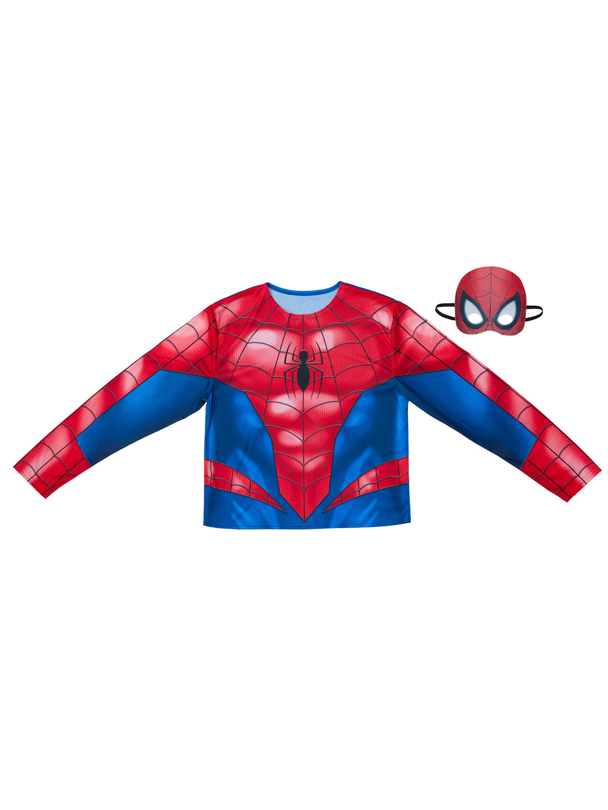 Spider-Man Costume Top & Mask, Adult