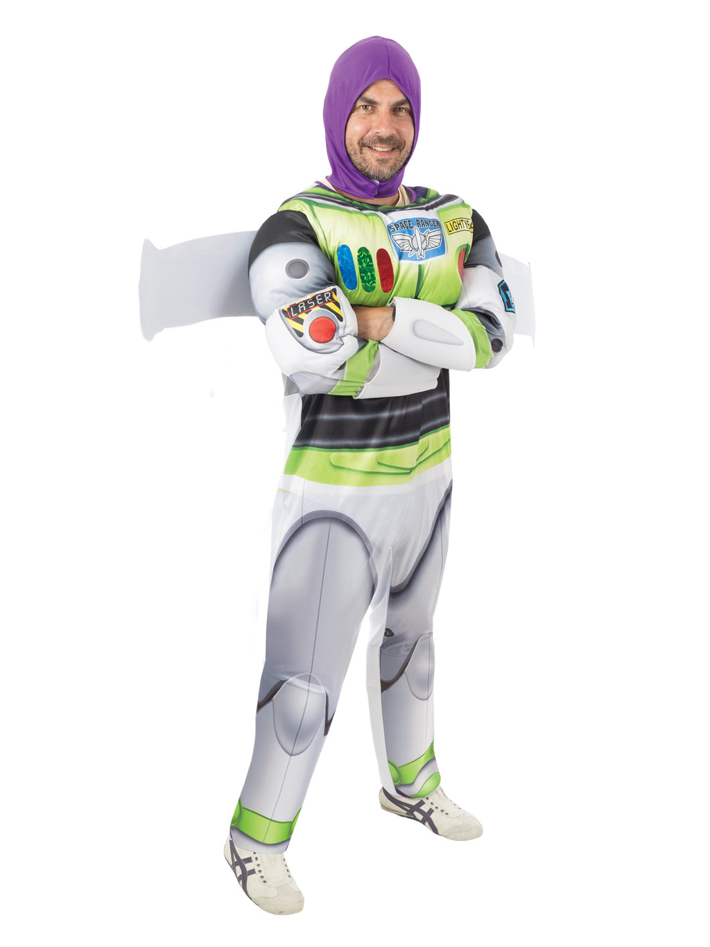 Buzz Lightyear Deluxe Toy Story Costume, Adult