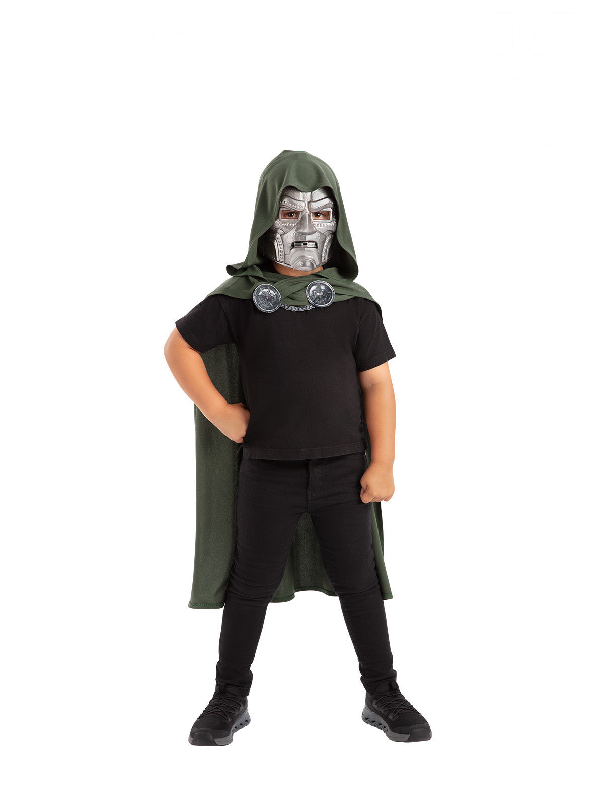 Dr Doom Cape & Mask Set - Child