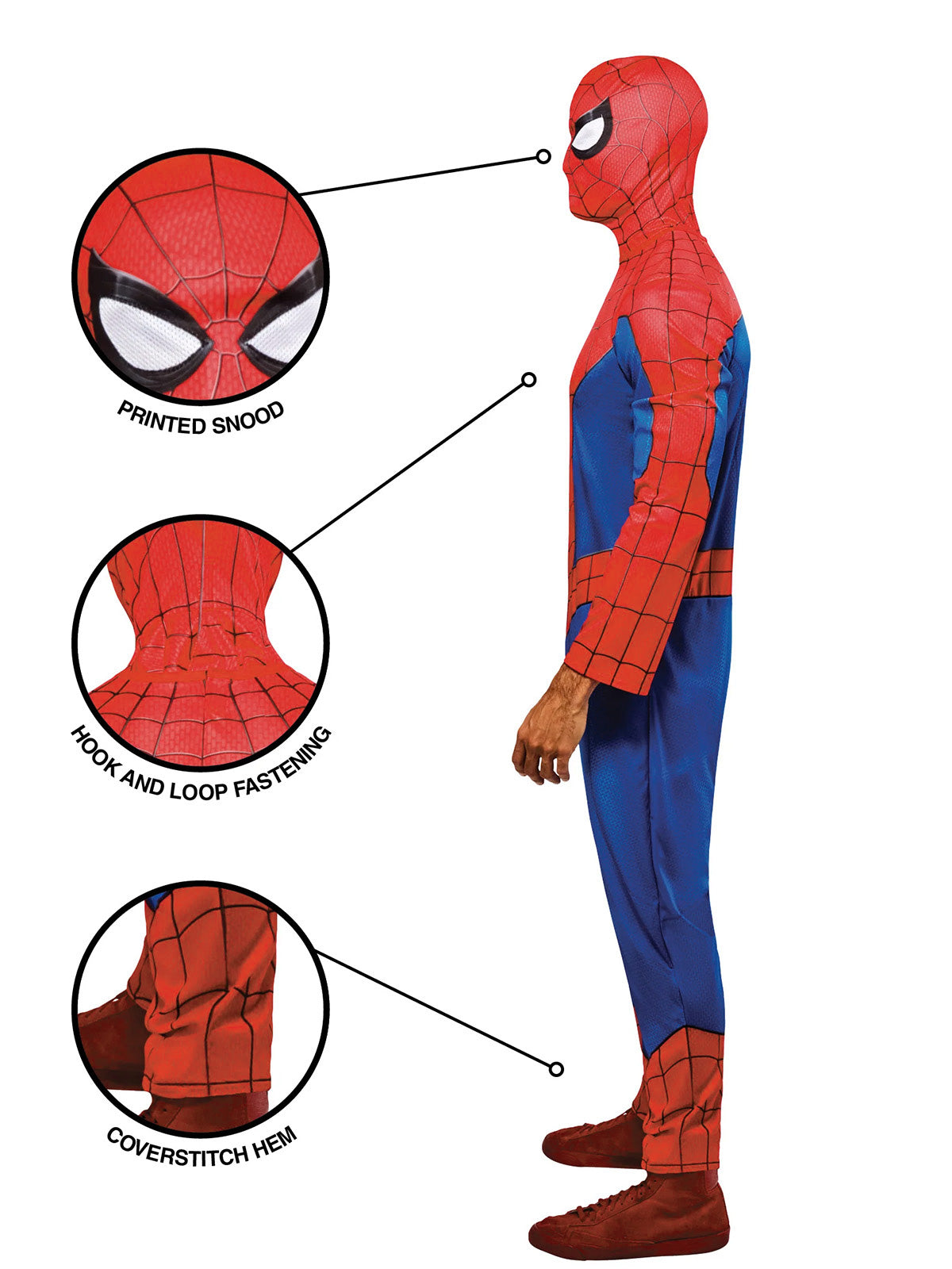 Spider-Man Costume, Adult