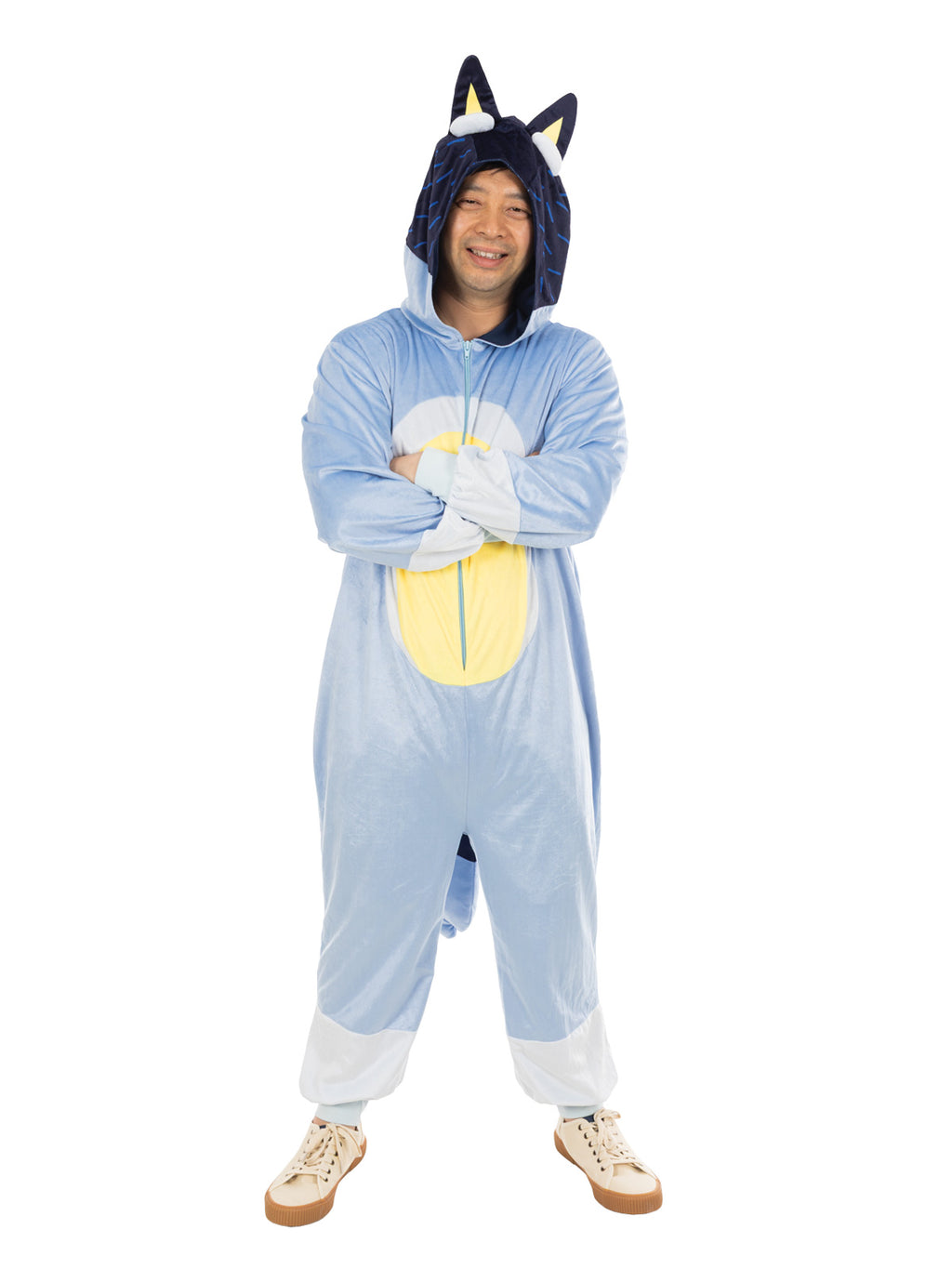 Bluey Bandit 'Dad' Onesie Costume, Adult