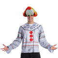 Pennywise 'It' Costume Top & Mask, Adult