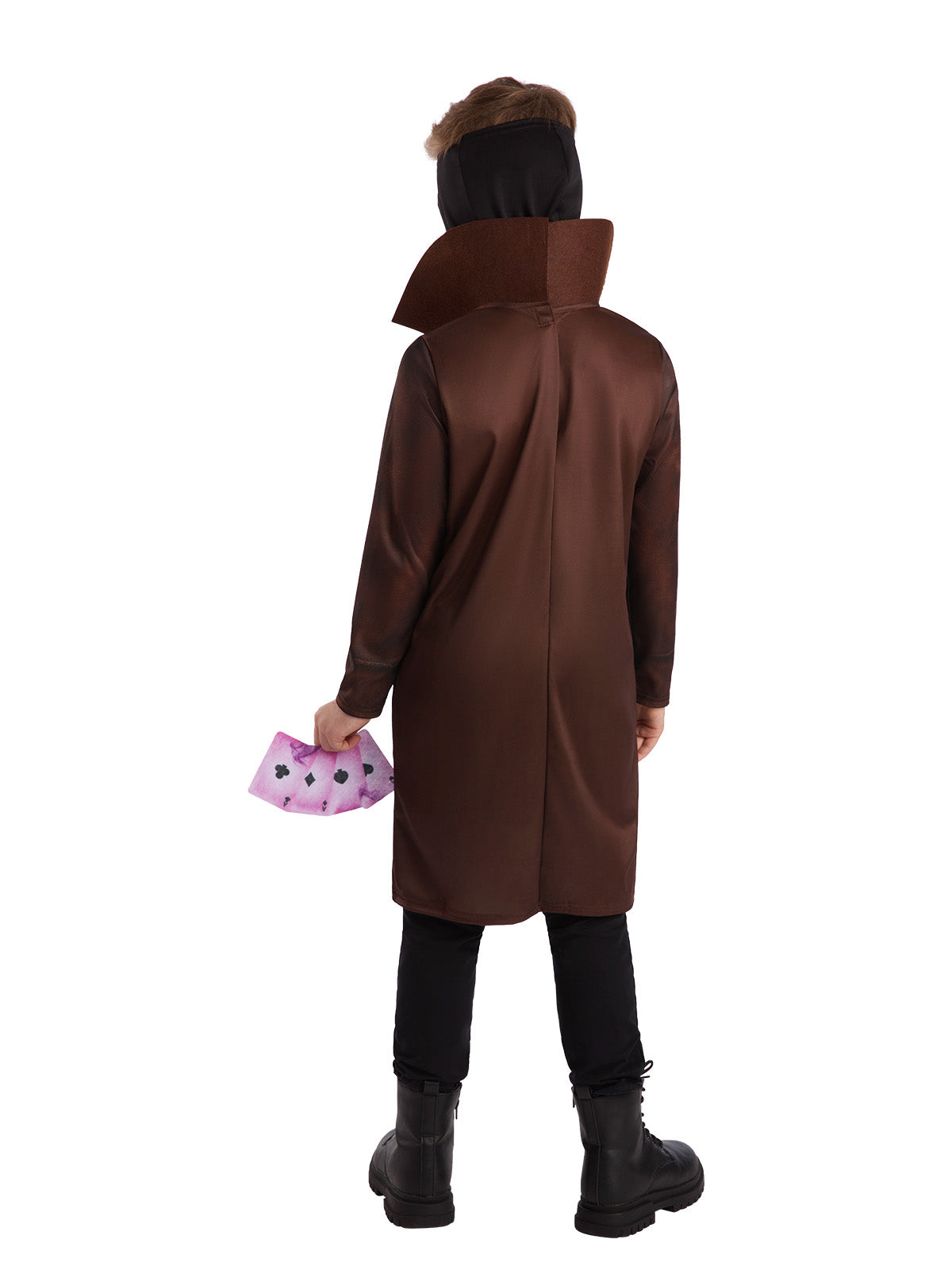 Back view of the Gambit Deluxe Costume, Child