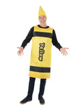 Yellow Crayon Tabard Costume, Adult