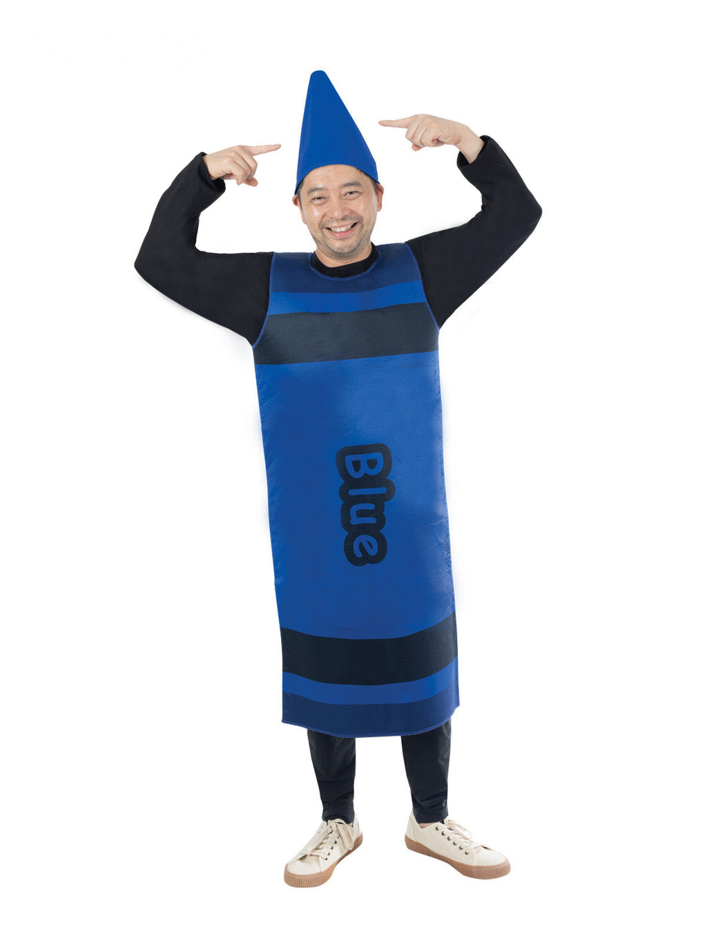 Blue Crayon Adult Tabard Costume - One Size