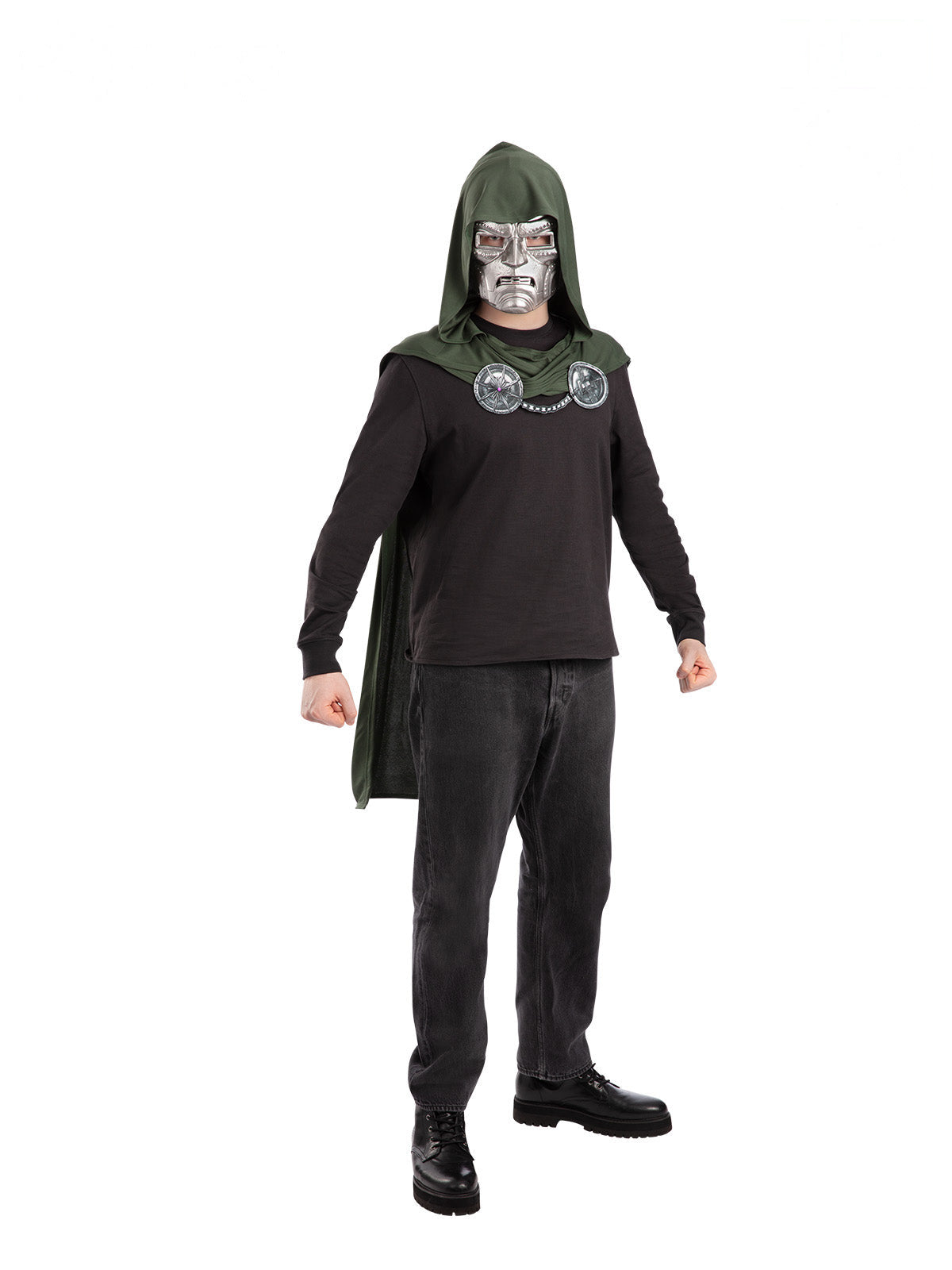 Dr Doom Cape & Mask Set - Adult