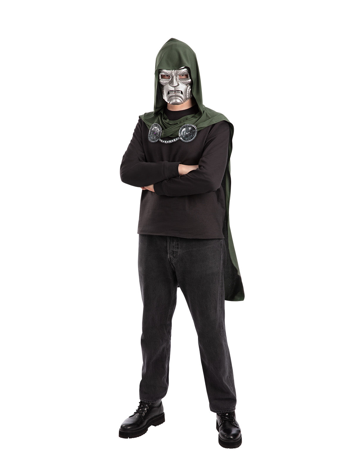 Dr Doom Cape & Mask Set - Adult
