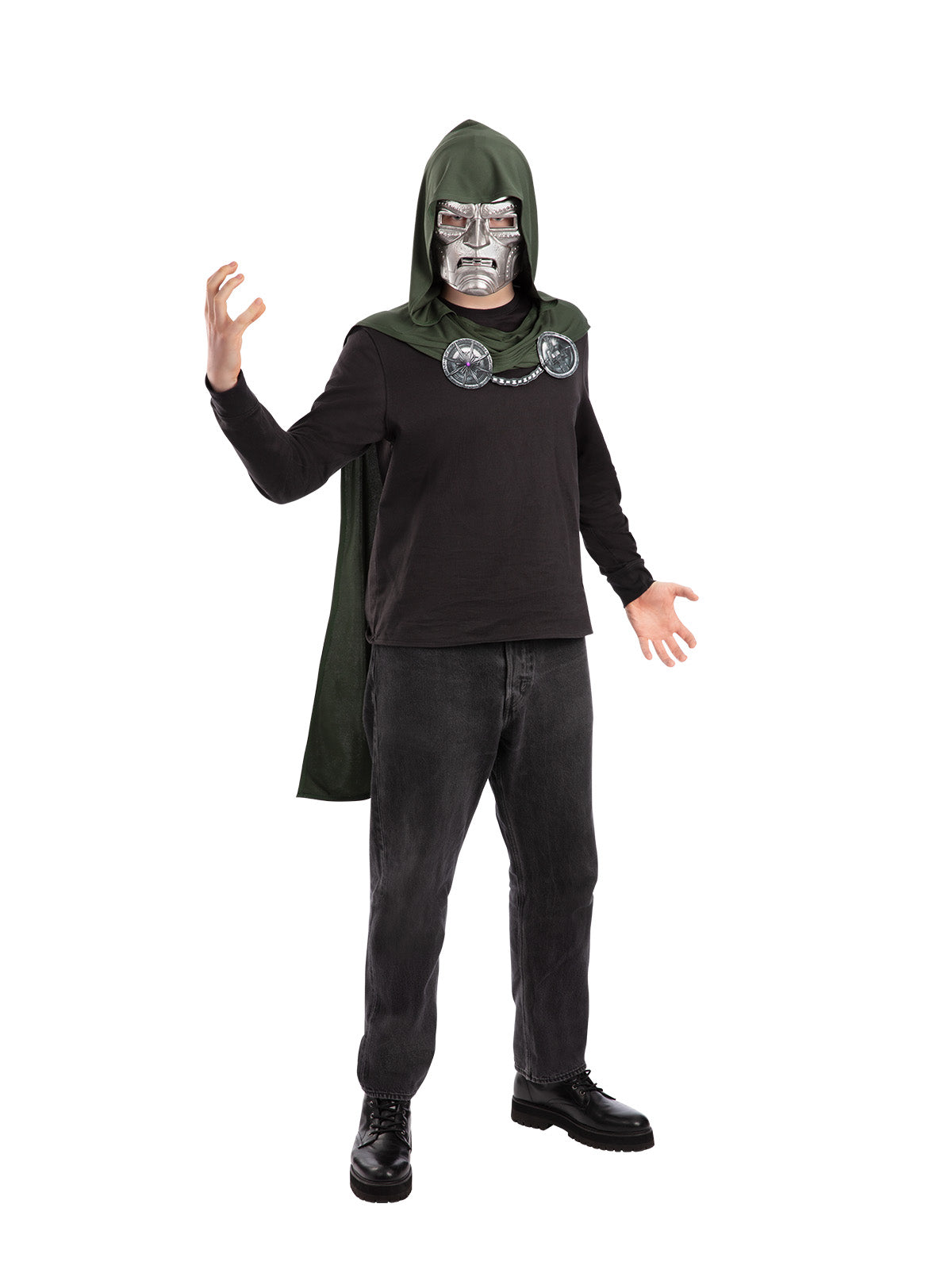 Dr Doom Cape & Mask Set - Adult