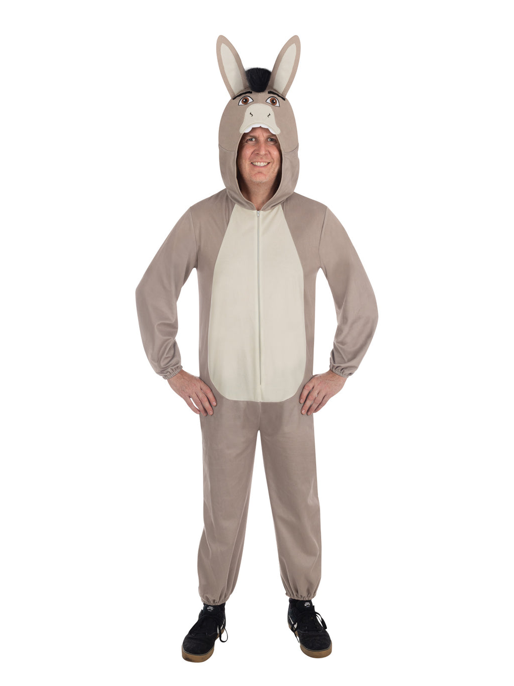 Shrek Donkey Onesie Costume, Adult