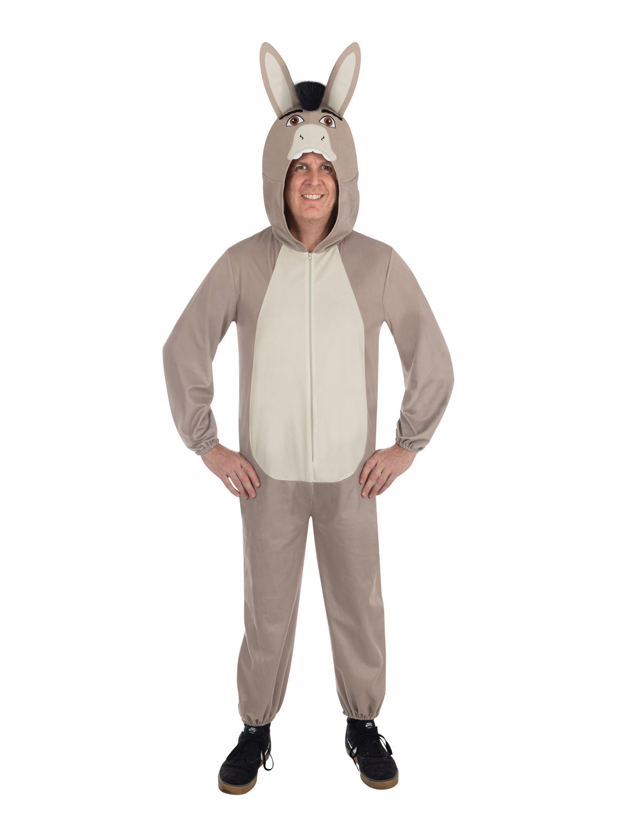 Shrek Donkey Onesie Costume, Adult
