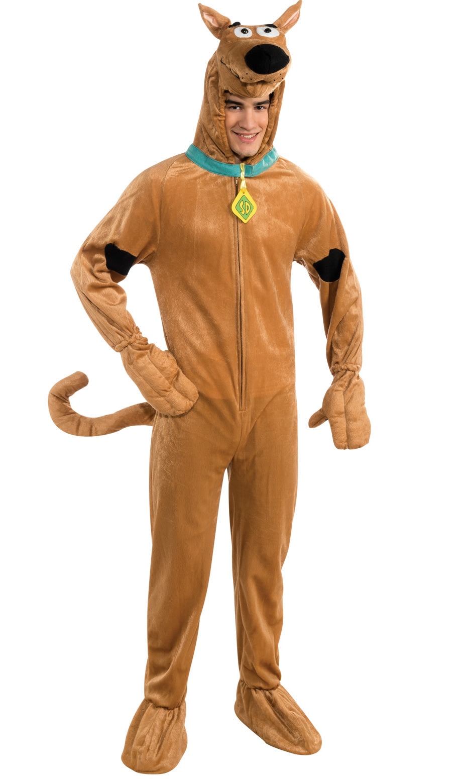 Scooby-Doo Deluxe Costume, Adult