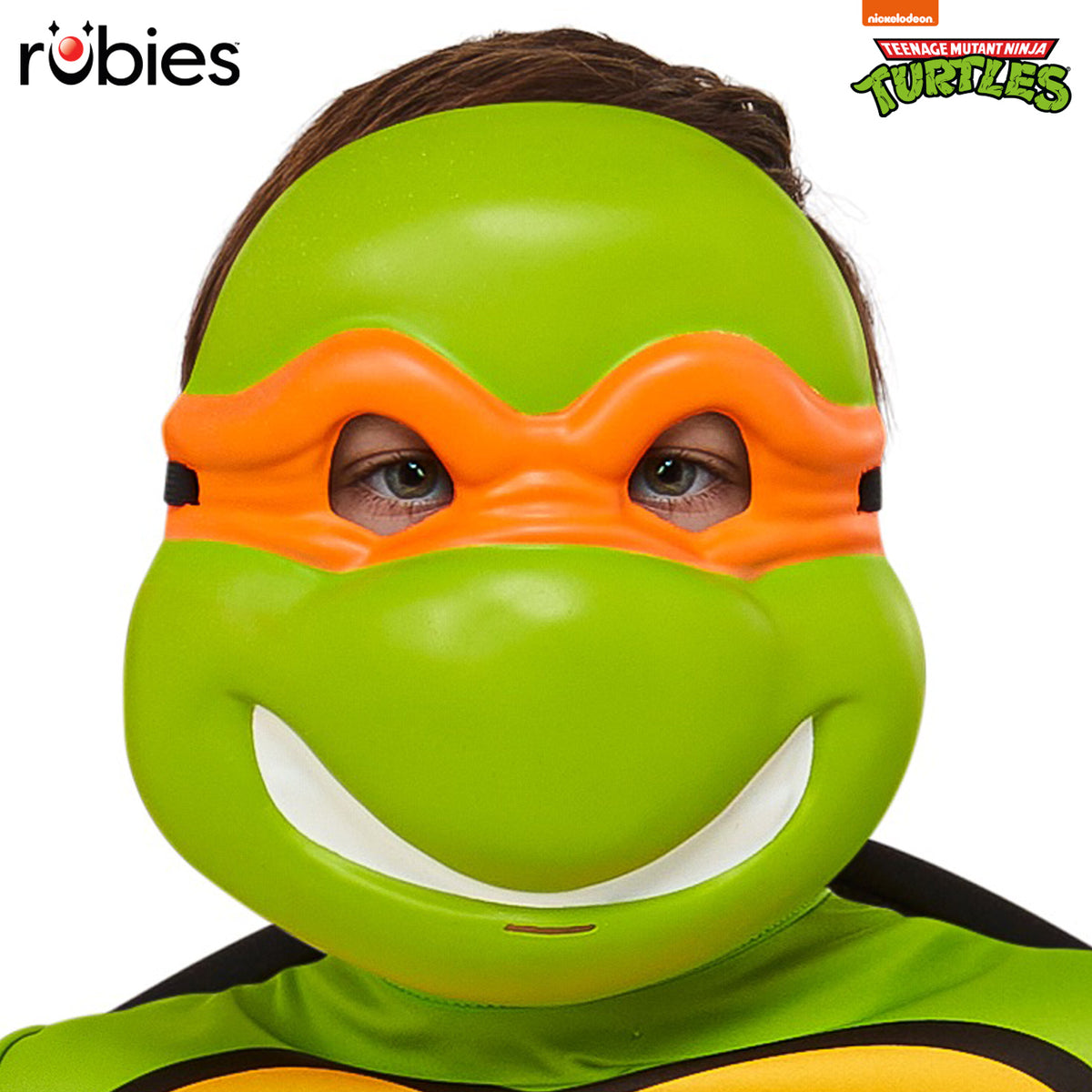 TMNT Michelangelo Half Mask - Child