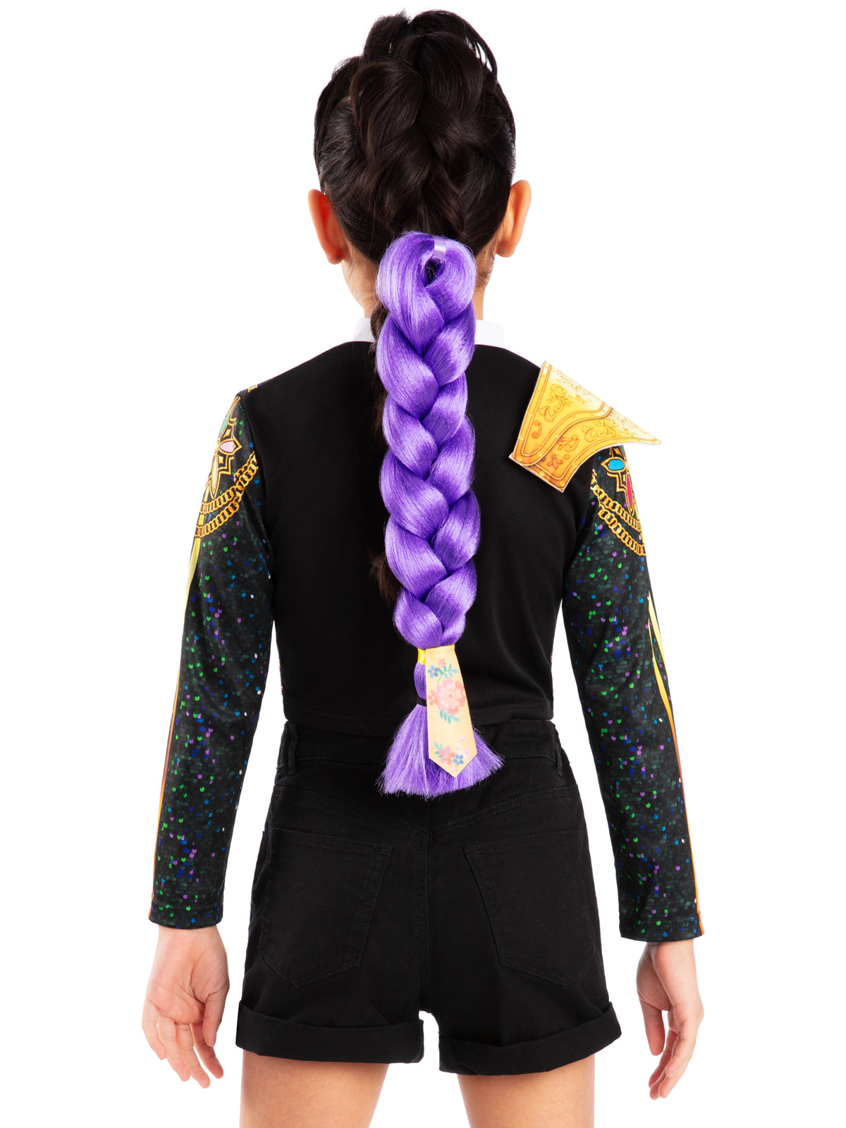 K-Pop Demon Hunters Rumi Clip On Hair Braid (40cm), Child