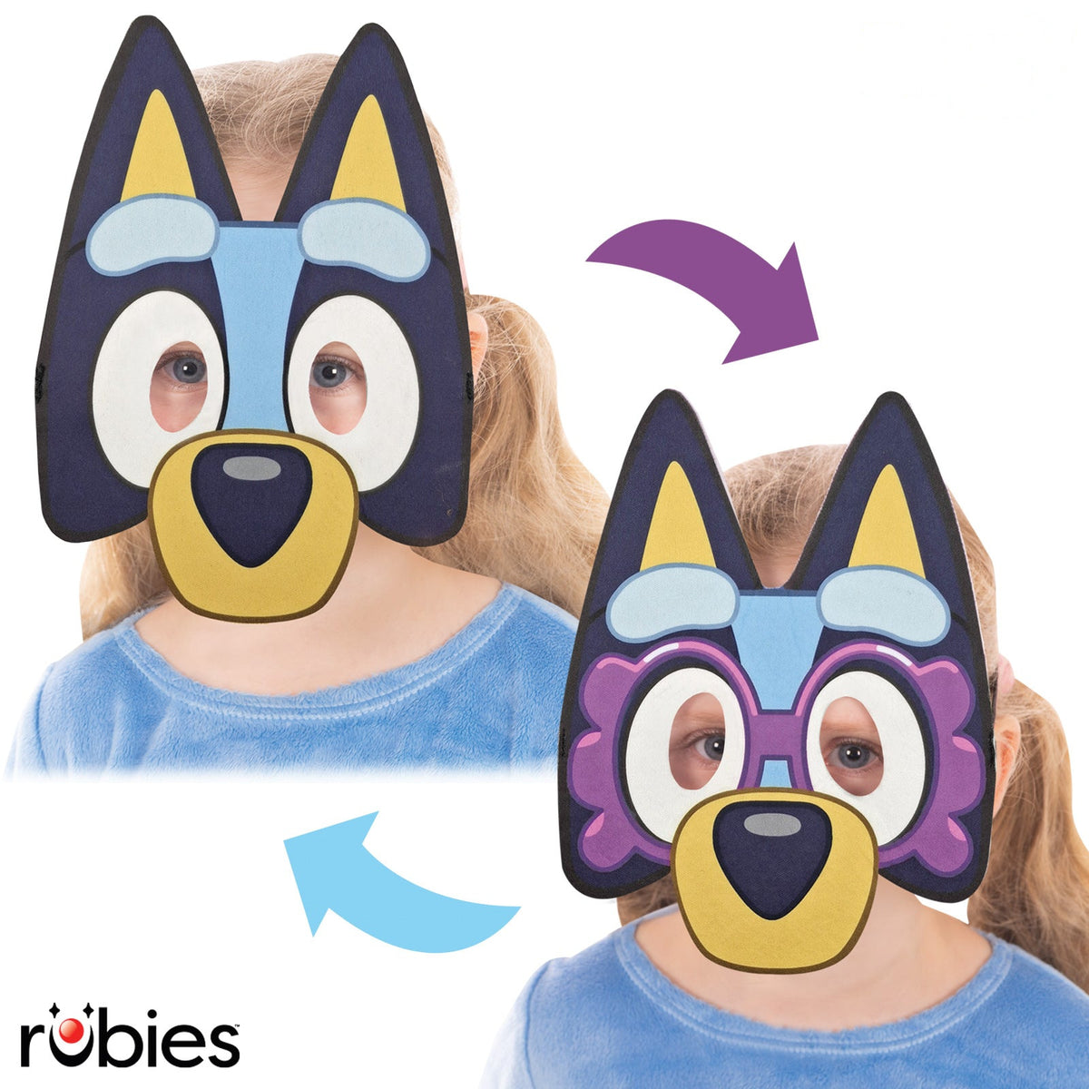 Bluey To Granny Janet Reversible Mask