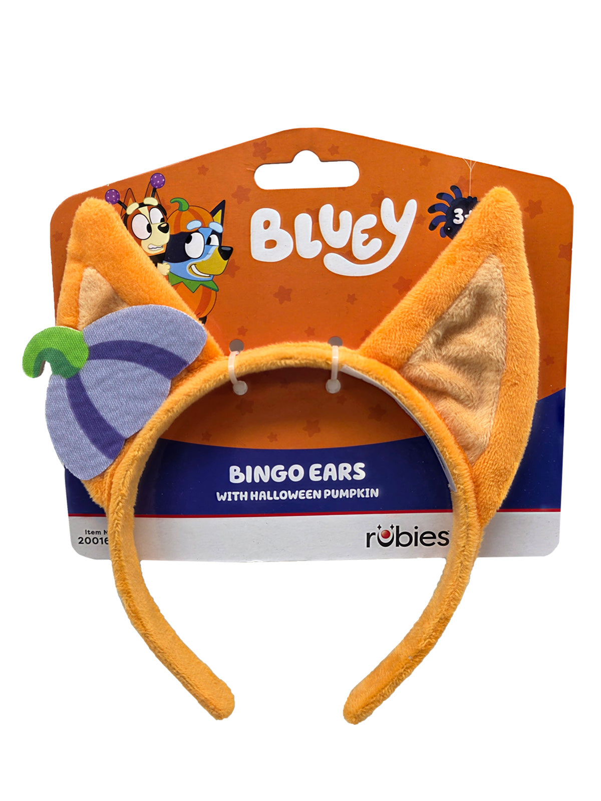 Bluey Bingo Halloween Plush Headband