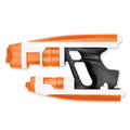 Orange, white and black Star-Lord toy blaster