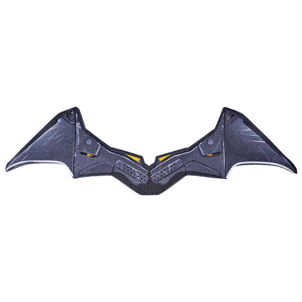 Dark grey bat-shaped foam club from The Batman