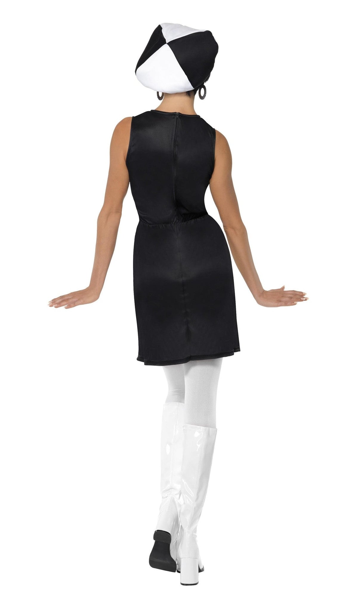 Back of 60s Party Girl Costume