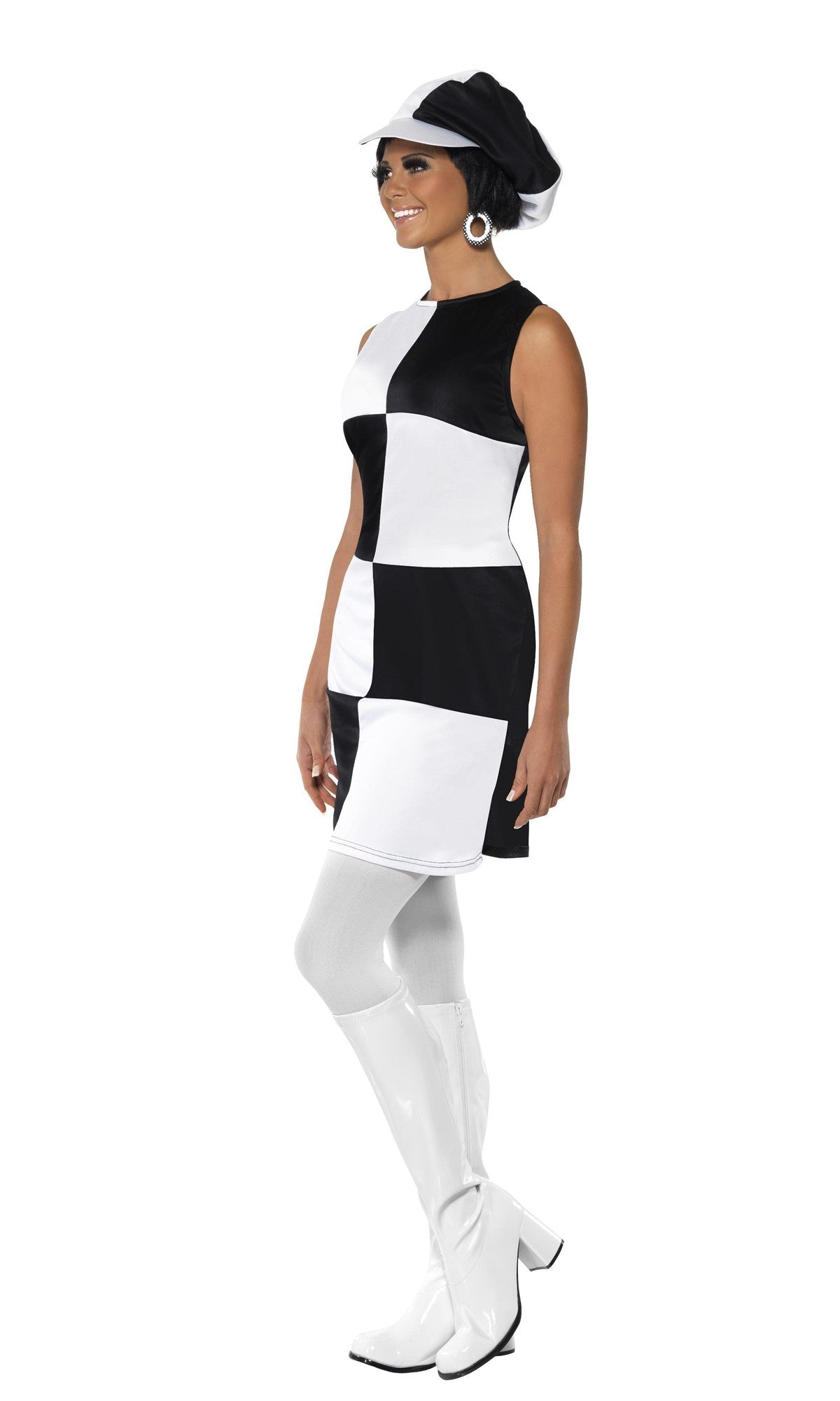 Side of 60s Party Girl Costume