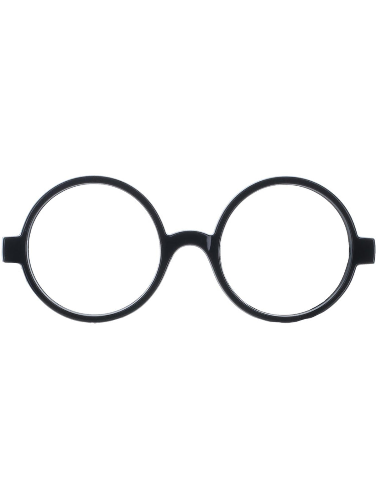 Round black schoolboy specs, alternate view