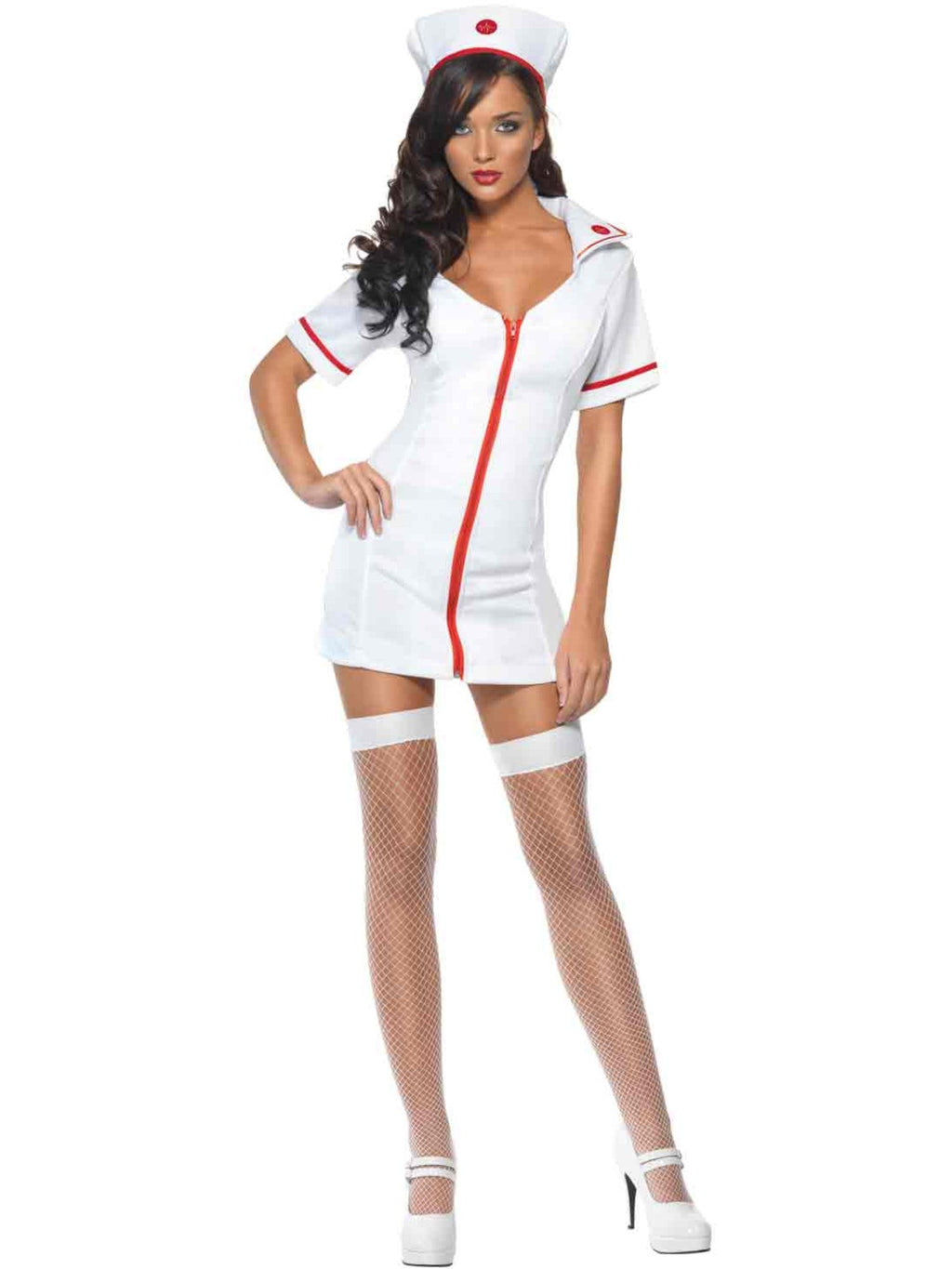 Fever No Nonsense Nurse Costume, Adult