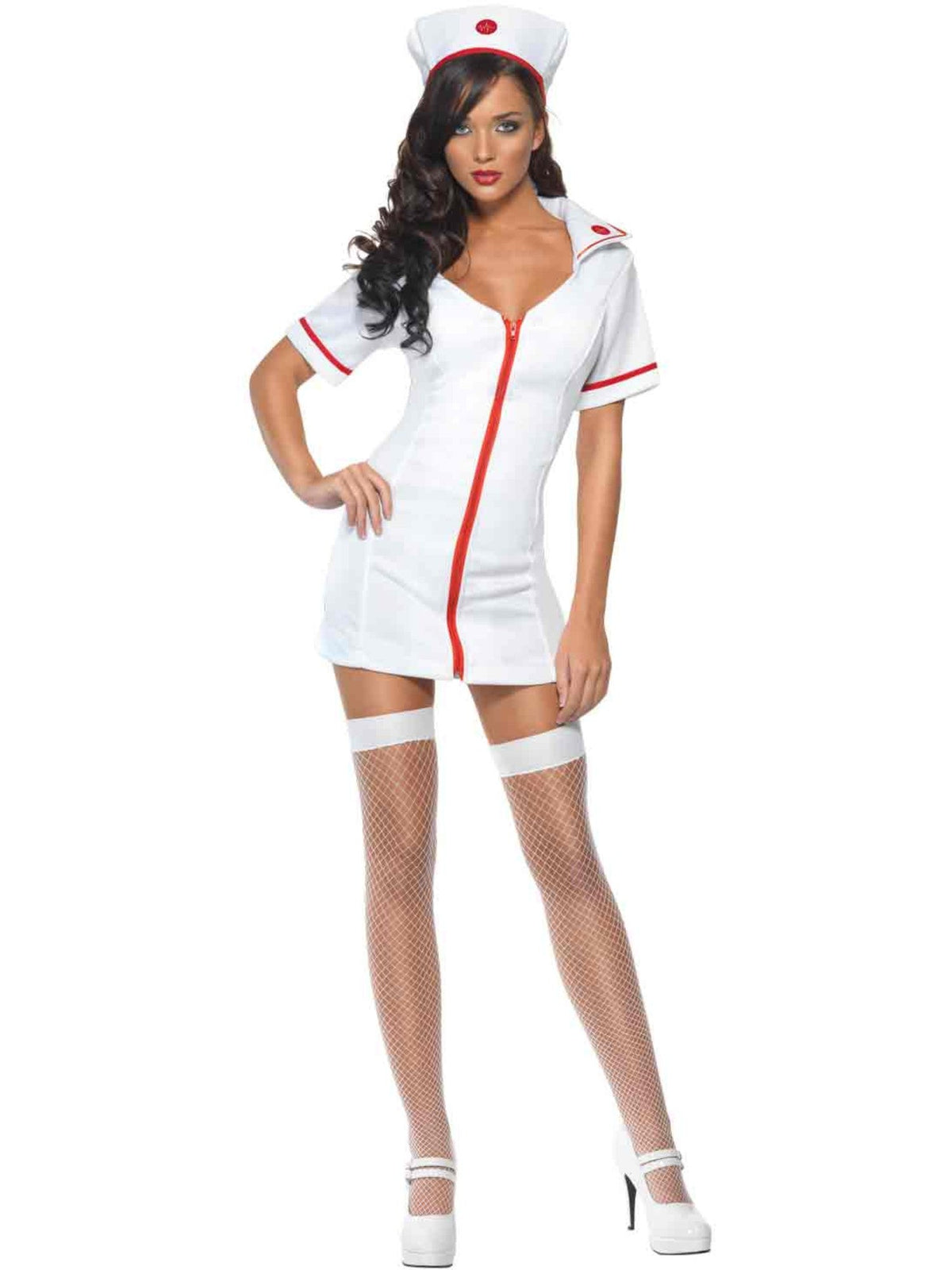 Fever No Nonsense Nurse Costume, Adult
