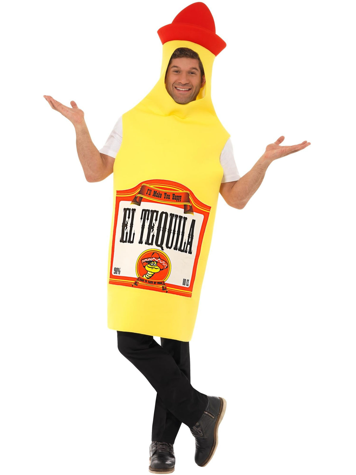 Tequila Bottle Costume, Adult