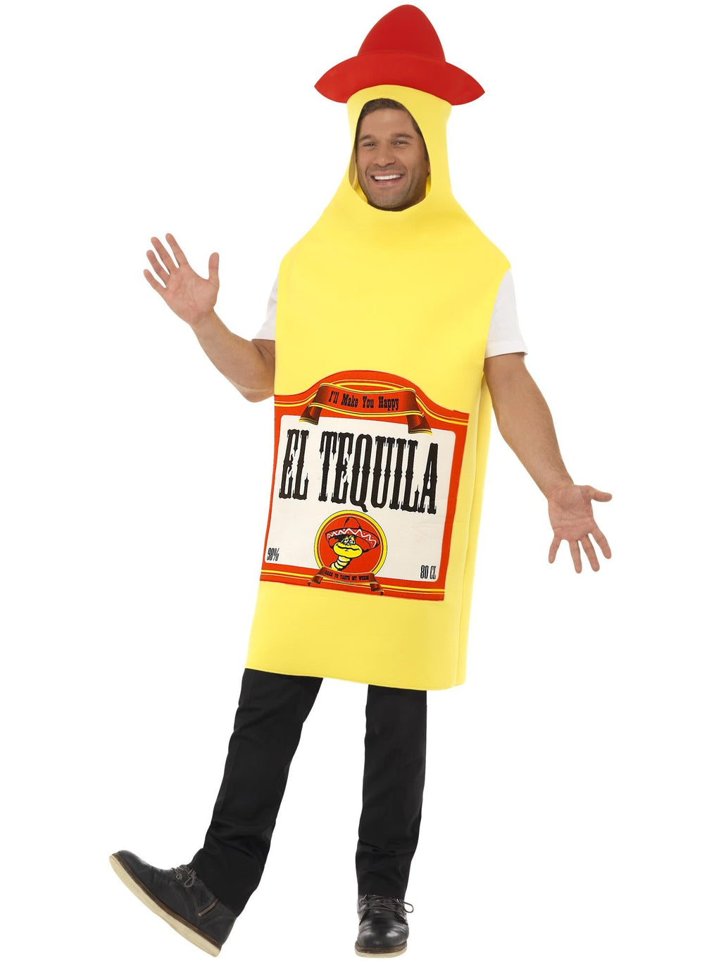 Tequila Bottle Costume, Adult