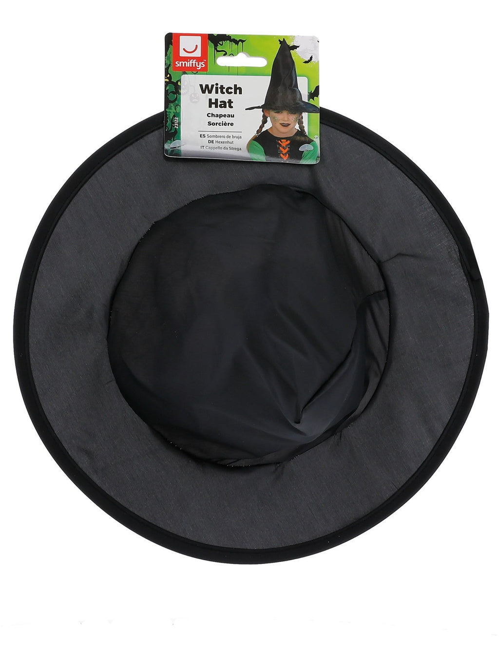 Witch hat in its retail packaging