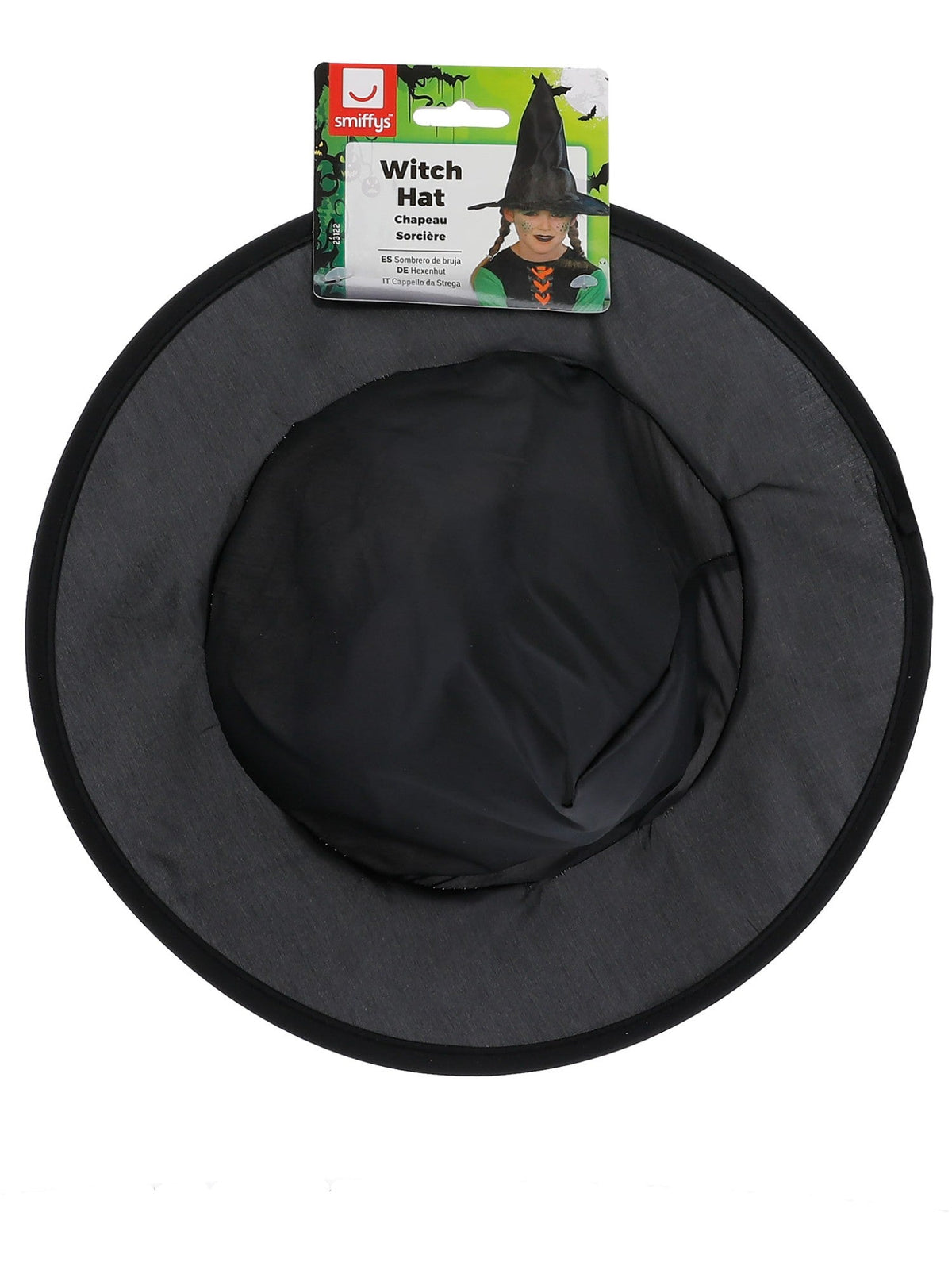 Witch hat in its retail packaging