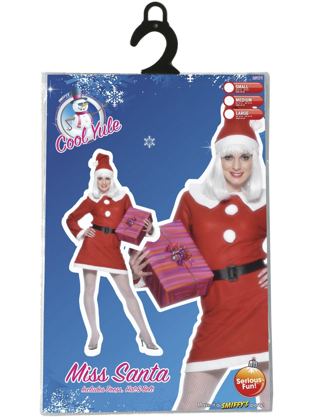 Miss Santa Costume, Adult