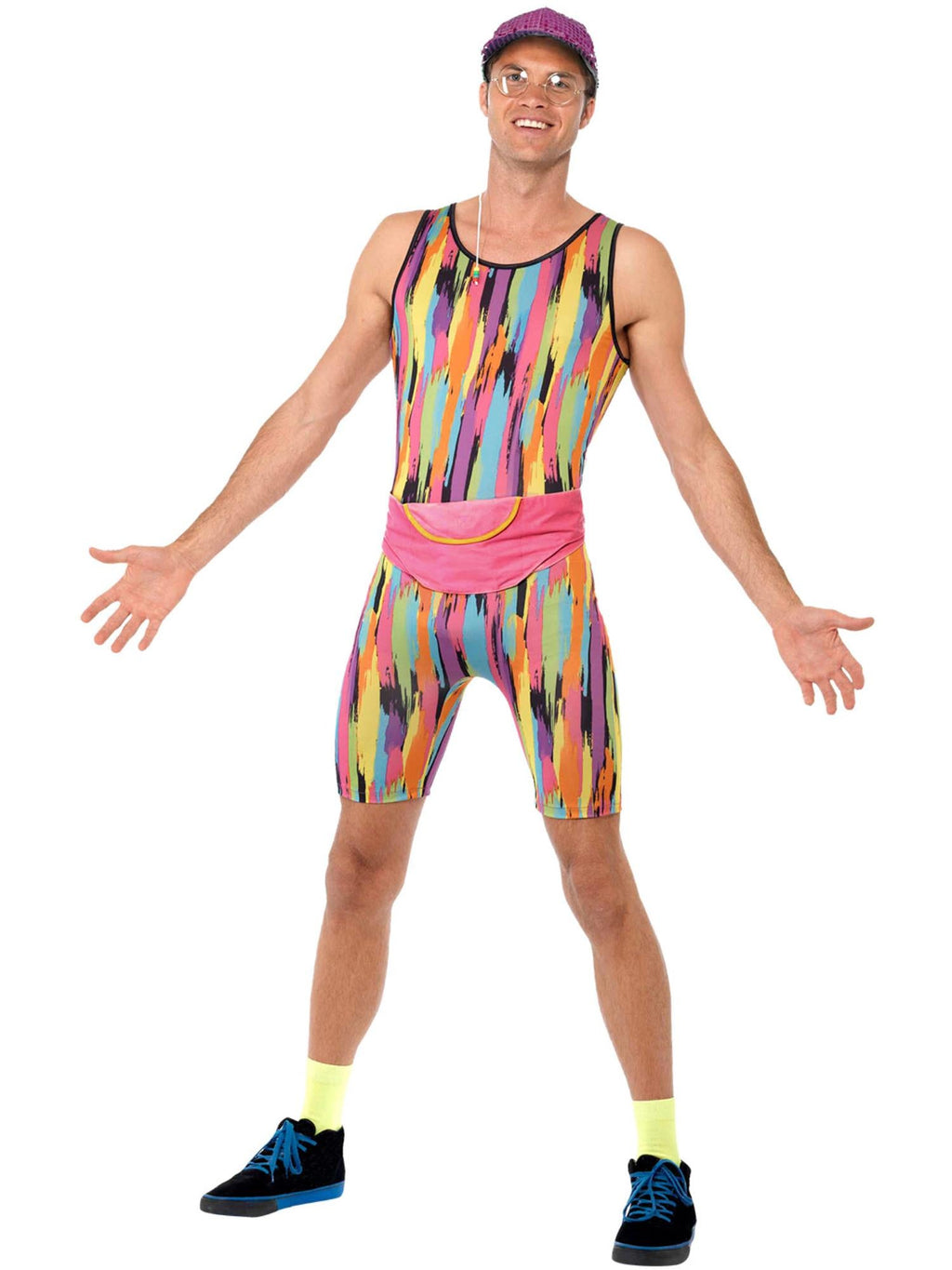 Aerobics Instructor Mens Costume, Adult