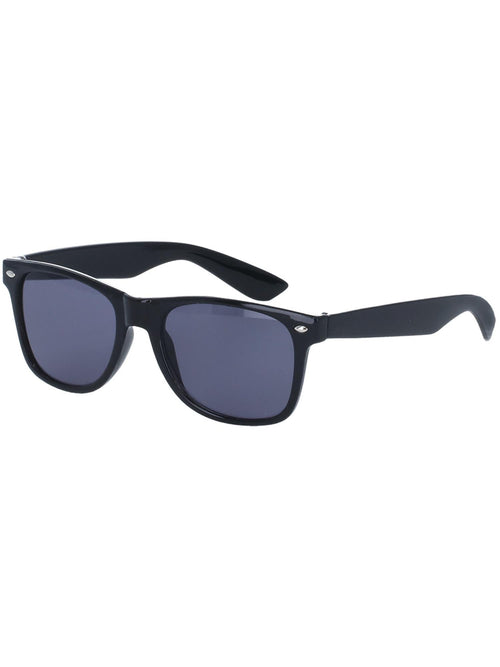 Black 50s style specs shown on their own