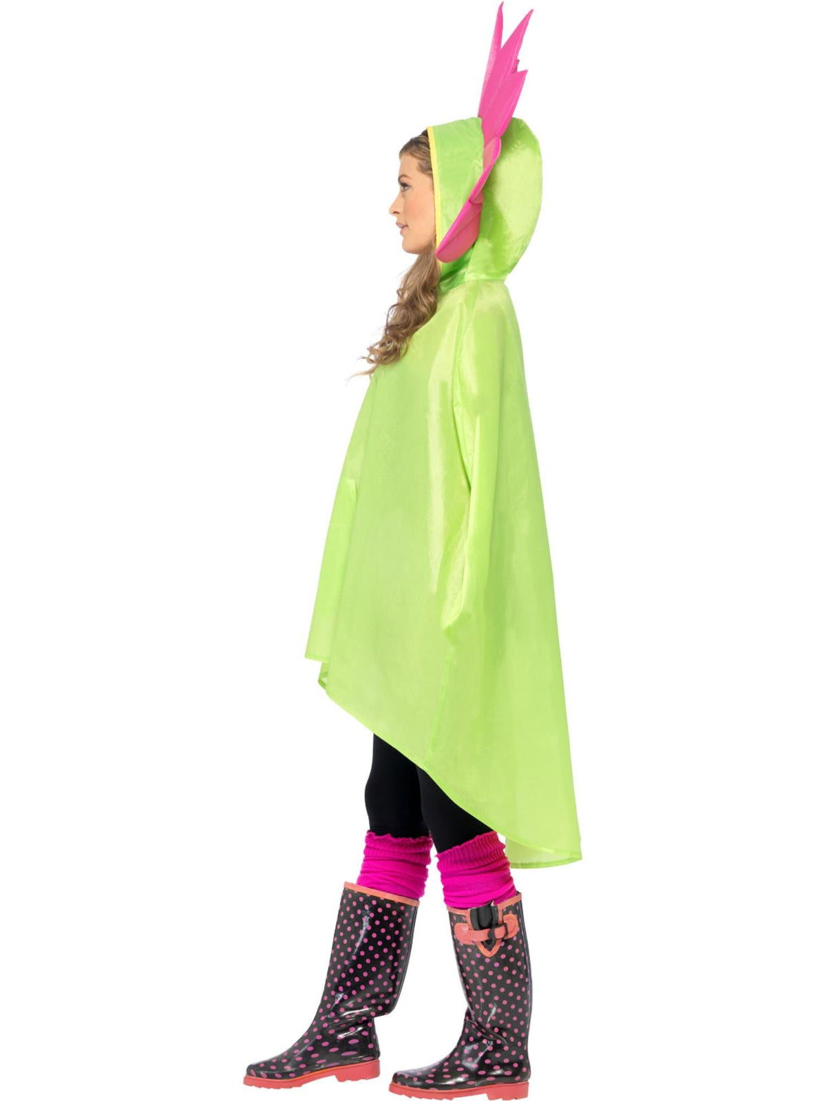 Flower Party Poncho, Adult