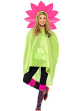 Flower Party Poncho, Adult