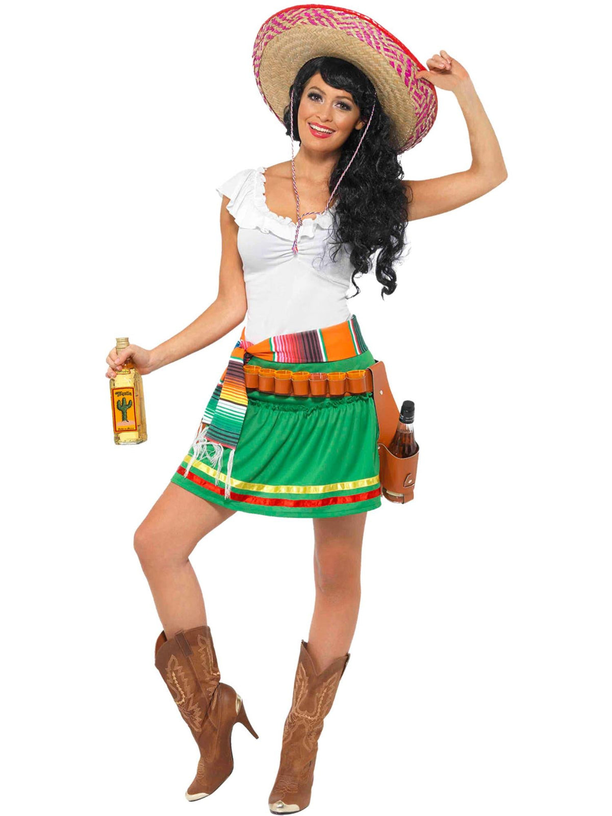 Tequila Shooter Girl Costume, Adult