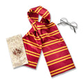 Harry Potter accessory set with Gryffindor striped scarf, round glasses and Marauder's Map card