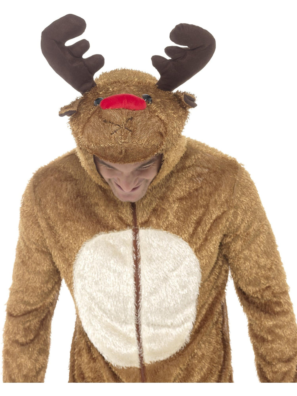 Reindeer Hooded Costume, Adult