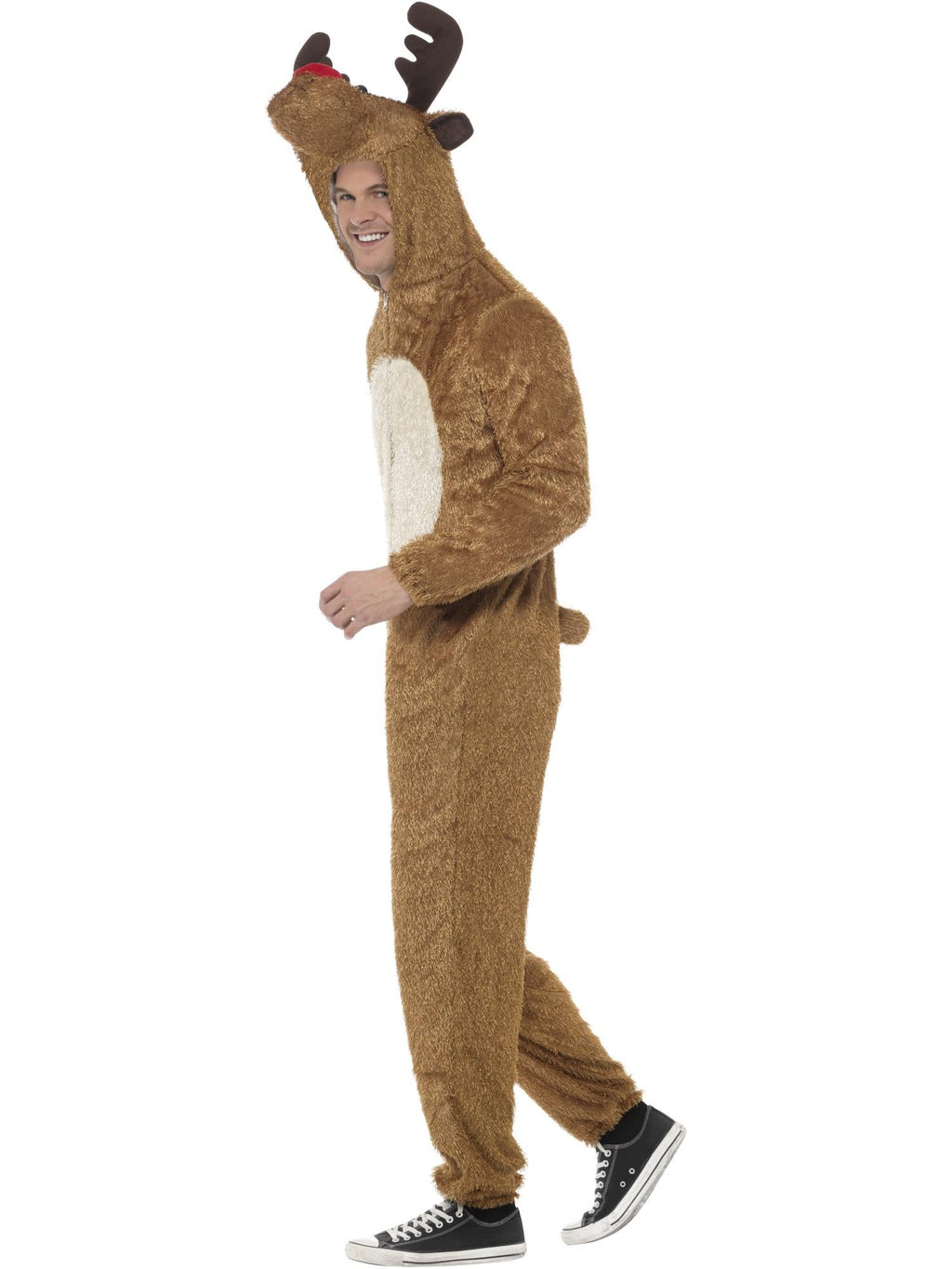 Reindeer Hooded Costume, Adult