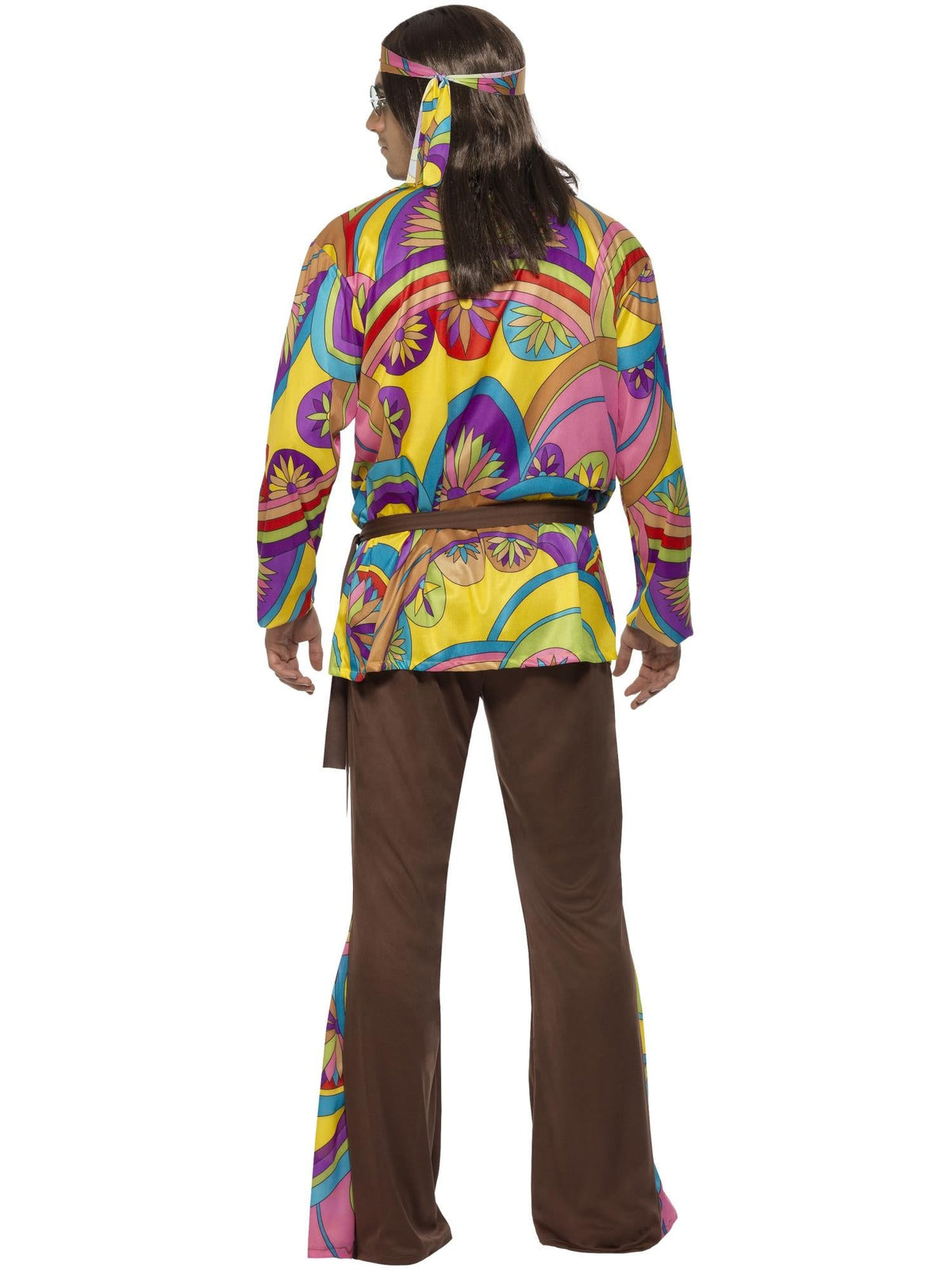 Psychedelic Hippie Man Costume, Adult