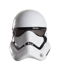 White and black Stormtrooper foam half mask