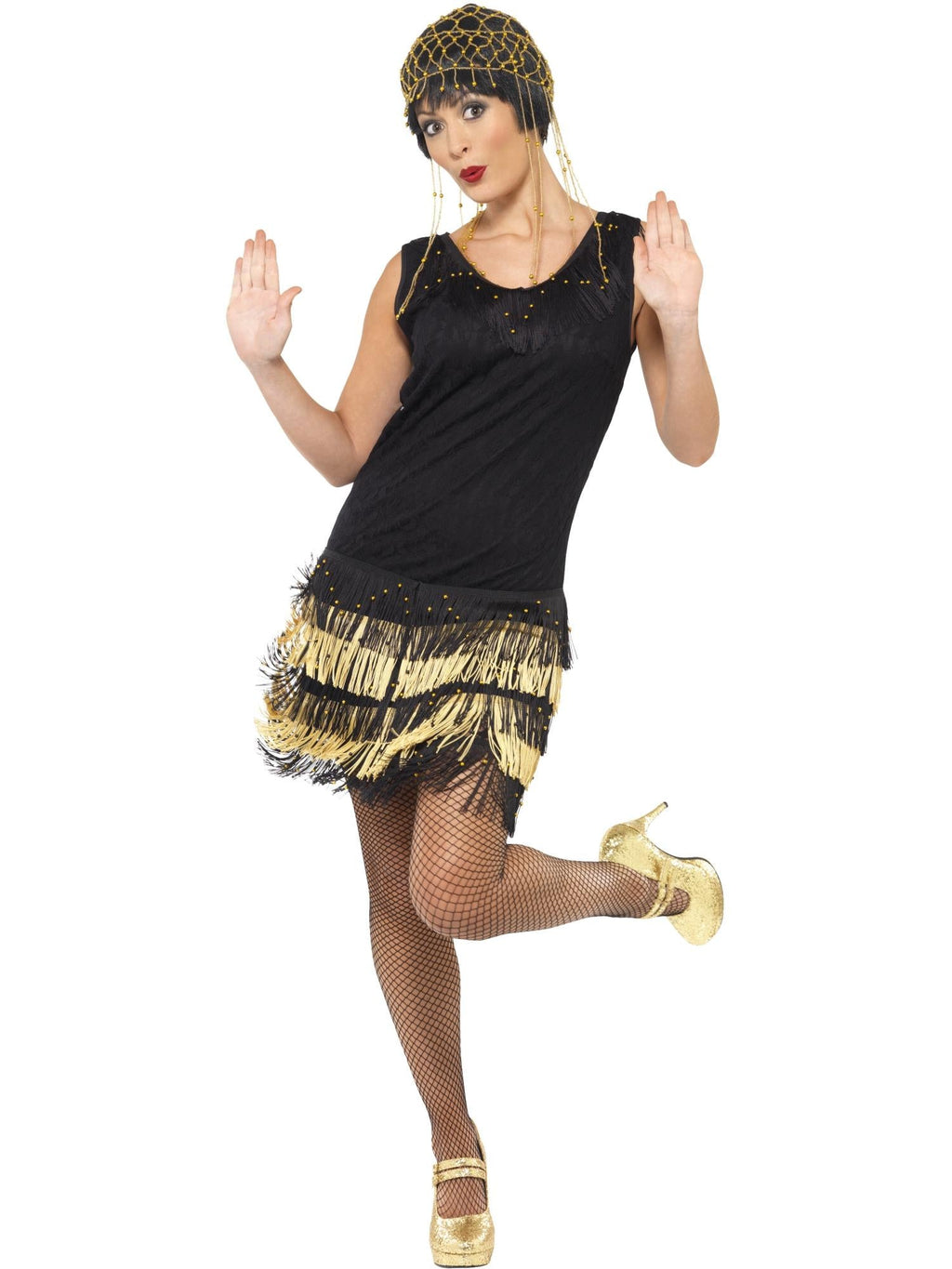 Flapper Fringed 1920's Costume, Adult